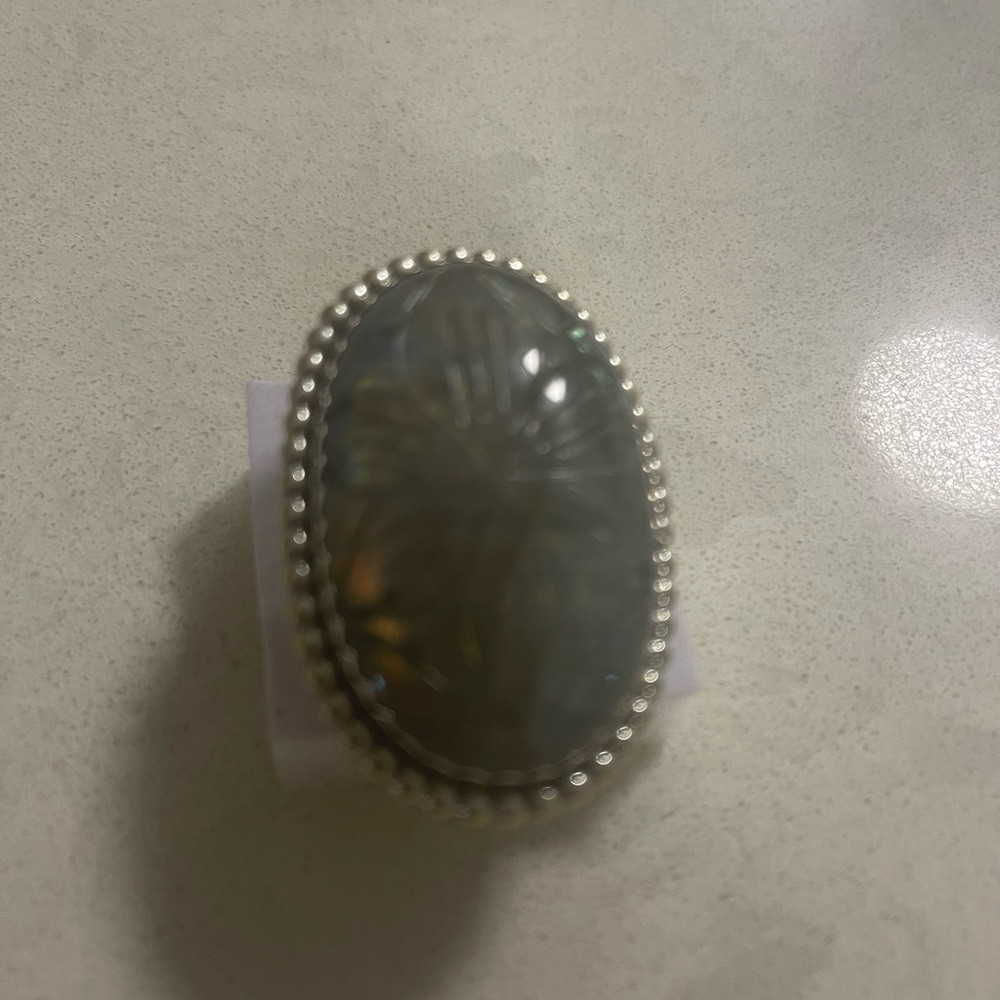 M & S sterling silver ring size 7.5